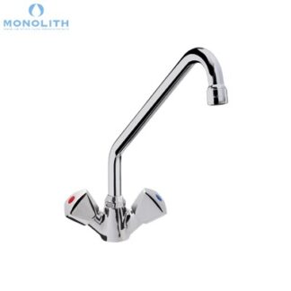 ONE HOLE TAP “C” SPOUT Ø18X250, STAR HANDLE