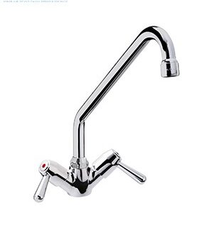 ONE HOLE TAP “C” SPOUT Ø18X300, LEVER HANDLE