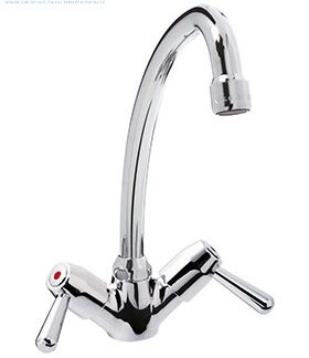 ONE HOLE TAP “U” SPOUT Ø18X180, LEVER HANDLE